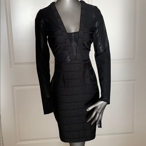 Faux Pas Bodycon Little Black Dress